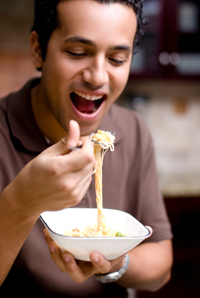 Big eating doesn't always result in bigger muscles.